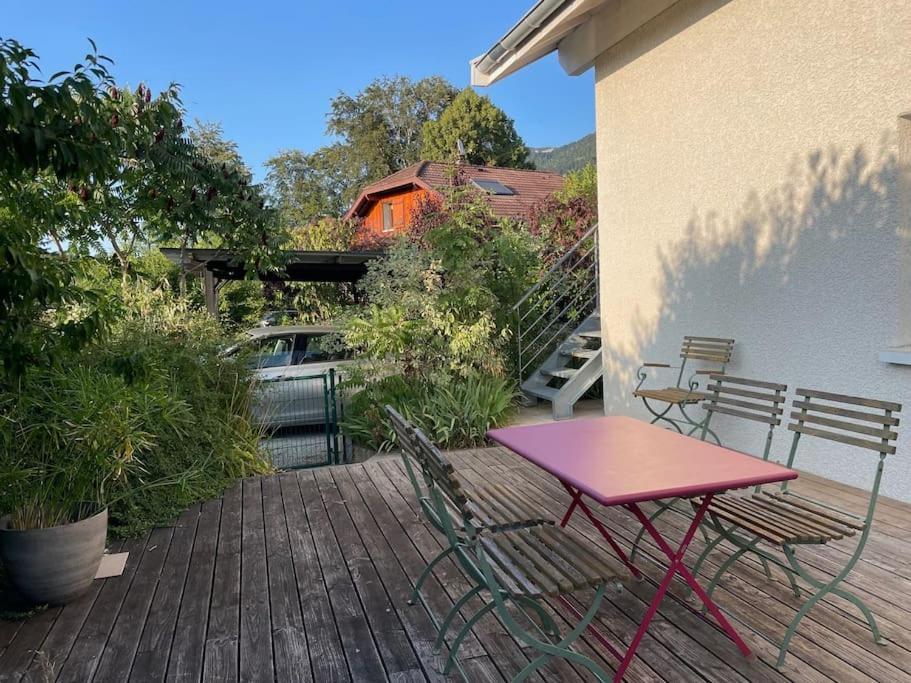 Chez Peggy & Victor - Appartement 4/5 Personnes Naves-Parmelan Exterior photo